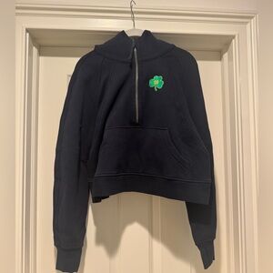 Lululemon Notre Dame Scuba Oversized Half-Zip Hoodie